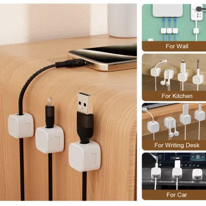 6 Pieces Minimalist Cable Organizer - Image 4