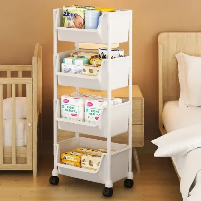 Multifunctional Cart Storage Organizer Rack