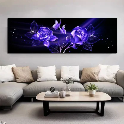 Luxurious Wall Art with Floral Design - Image 6