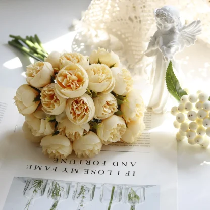 Artificial Flowers Bouquet for Wedding Decor - Image 13