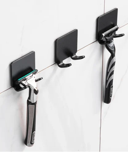 Adhesive Hook Wall Holder for Razor - Image 7