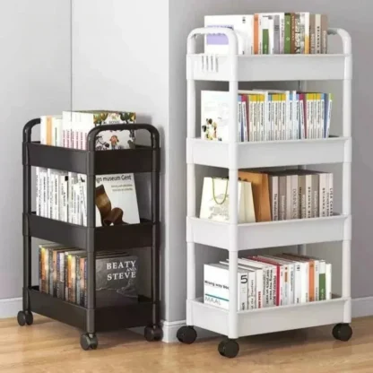 Modern Solid Color Organizer with Wheels