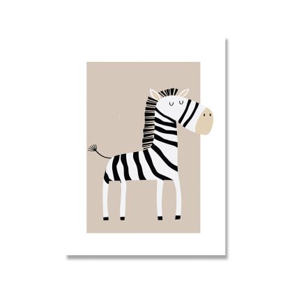 Cute Animated Animals Wall Art - Image 7