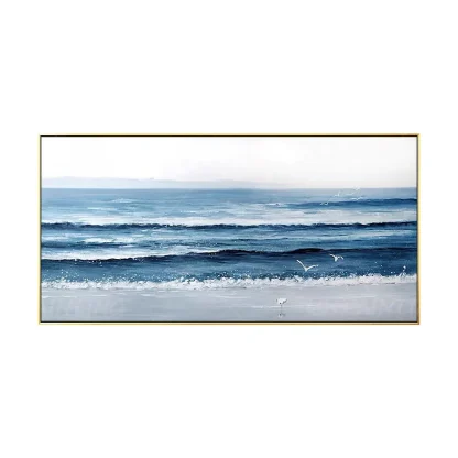 Sea Wave Decorative Wall Painting - Image 7