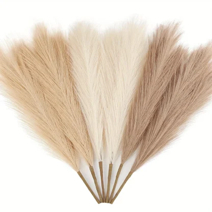 Neutral Color Artificial Pampas Grass