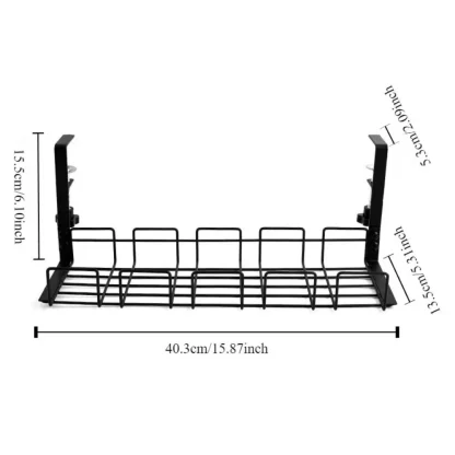 Under the Table Durable Storage Rack - Image 6