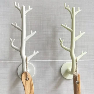 Modern Tree Branch Wall Mounted Hook