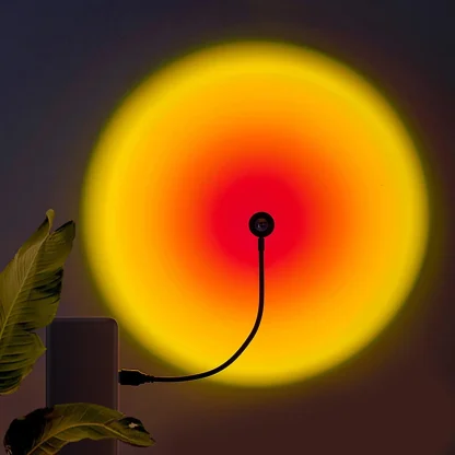 USB Sunset Lamp Projector with 360 Degree Rotation - Image 11