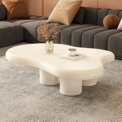 Aesthetic Wavy Edges Center Table - Image 3