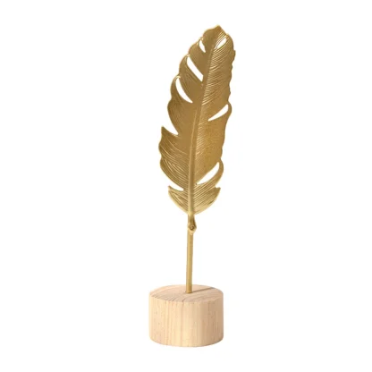 Luxury Home Decoration Leaf Sculpture - Image 8