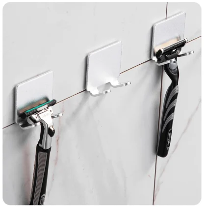 Adhesive Hook Wall Holder for Razor - Image 6