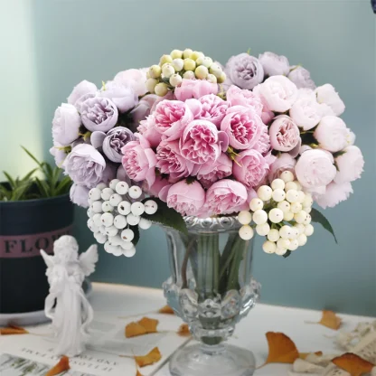 Artificial Flowers Bouquet for Wedding Decor - Image 8