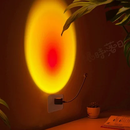 USB Sunset Lamp Projector with 360 Degree Rotation - Image 2