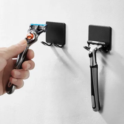 Adhesive Hook Wall Holder for Razor