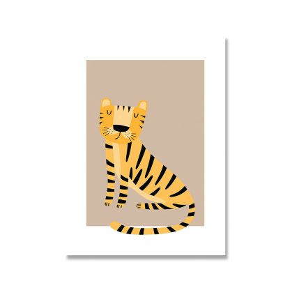 Cute Animated Animals Wall Art - Image 10