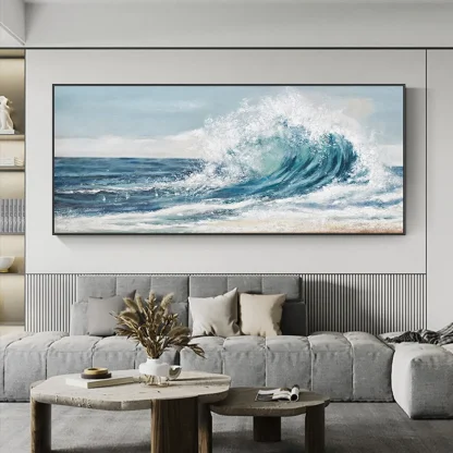 Sea Wave Decorative Wall Painting